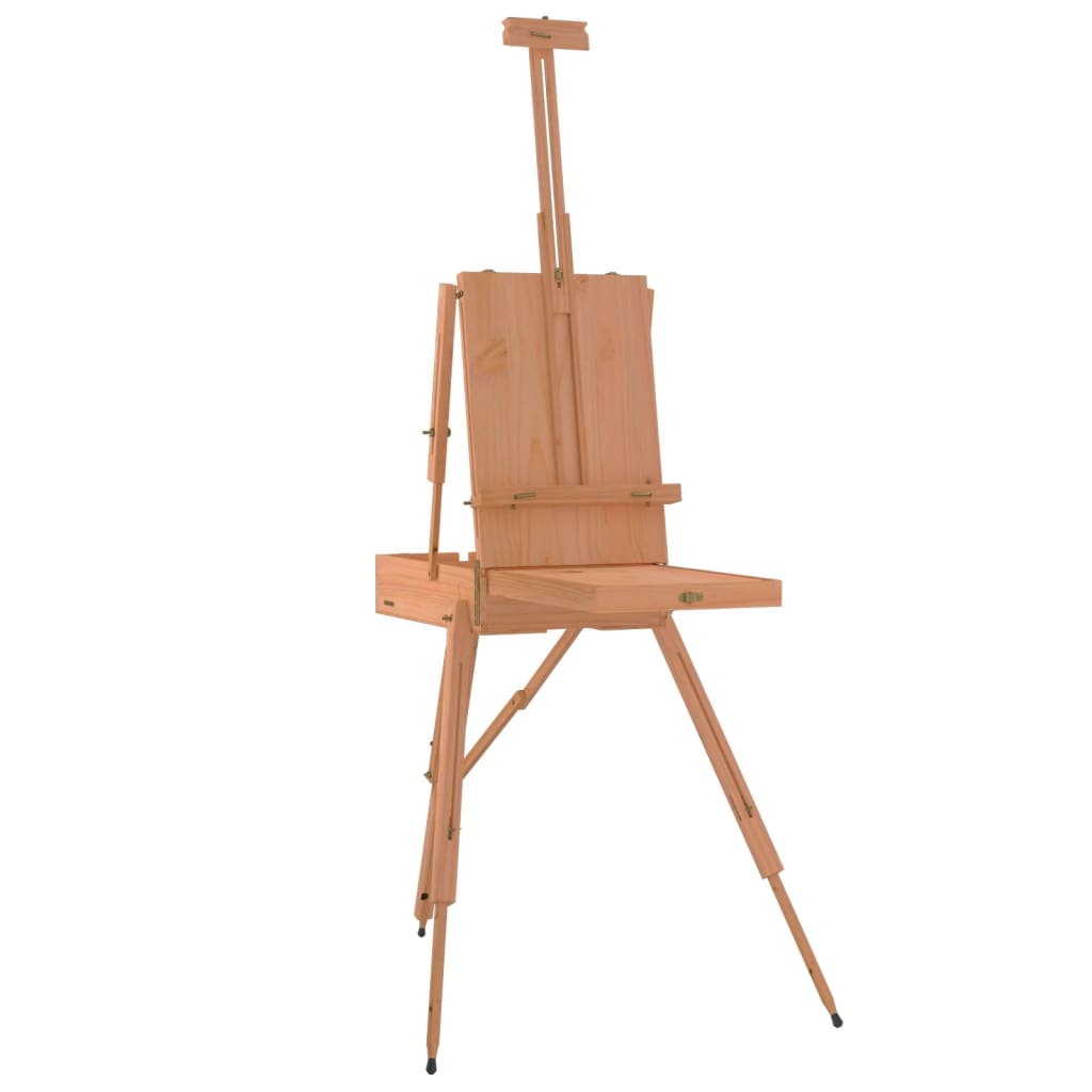 Vidaxl Easel 81x121x173 cm Legno di faggio solido