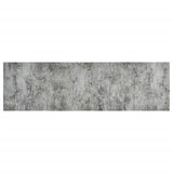 Vidaxl Kitchen Mat Washable Concrete Print 60x180 cm Velvet