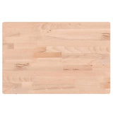 Vidaxl Washbasin Sheet 60x40x1.5 cm de madera de haya sólida