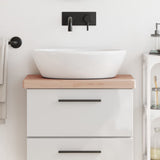 VidaXL Washbasin sheet 60x40x4 cm Solid beech wood