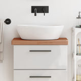 VidaXL Washbasin sheet 60x40x4 cm Solid beech wood