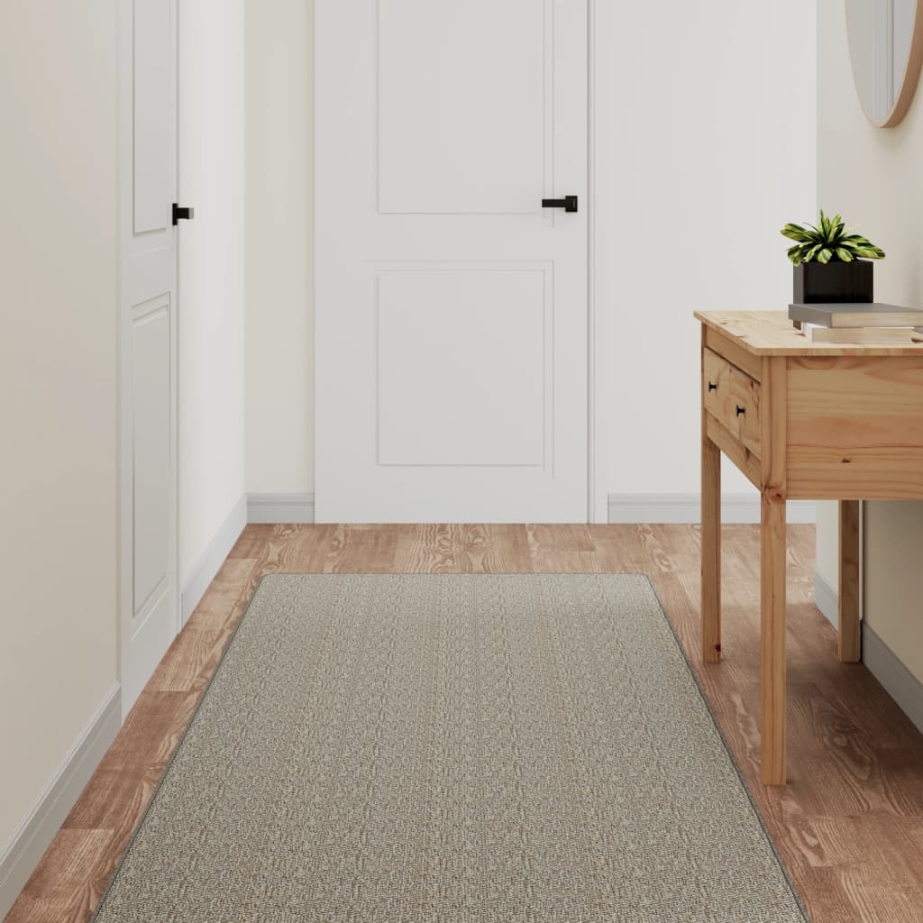 Vidaxl Carpet Runner 80x200 cm sisal-vzhled Taupe