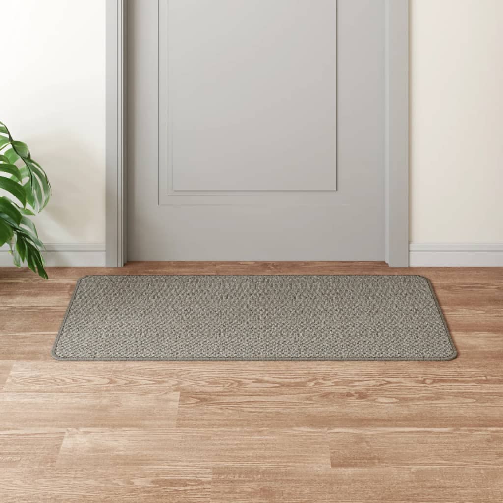 Vidaxl Carpet Runner da 50x100 cm sisal look argento colorato