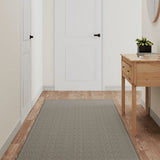 Vidaxl Carpet Runner 80x150 cm Sisal Look Silver Colored