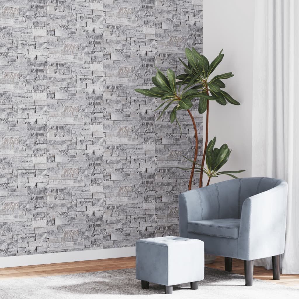 Vidaxl vept Wallpaper 3D Stone-kuckt 10x0,53 m Liicht gro a brong