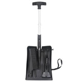 Vidaxl 3-i-1 Snow-Shovel Set Aluminium Black