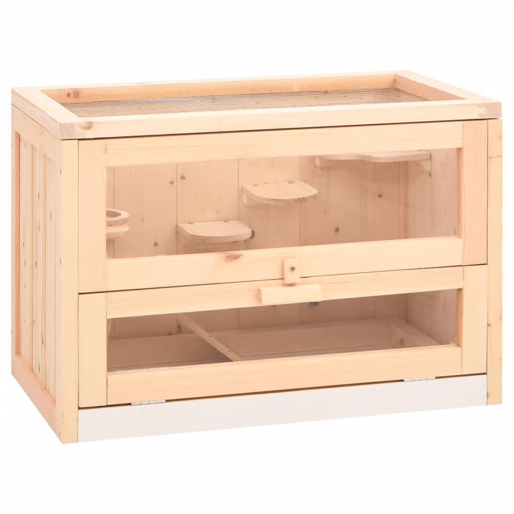 Vidaxl Hamsterkooi 60x35.5x42 cm Trden Pinewood