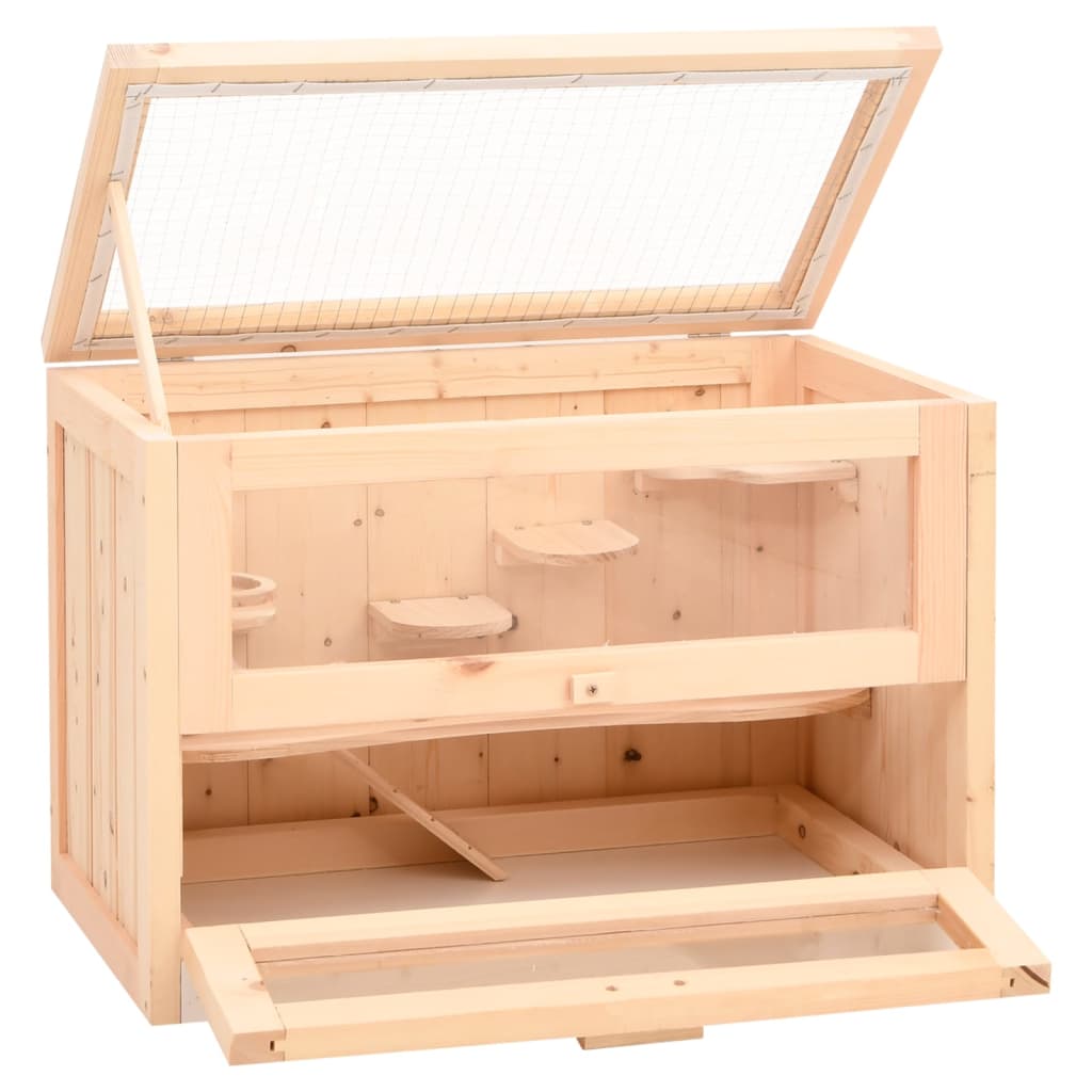 Vidaxl Hamsterkooi 60x35.5x42 cm Pineo solido