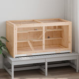 Vidaxl Hamsterkooi 104x52x54 cm Solid Pinewood