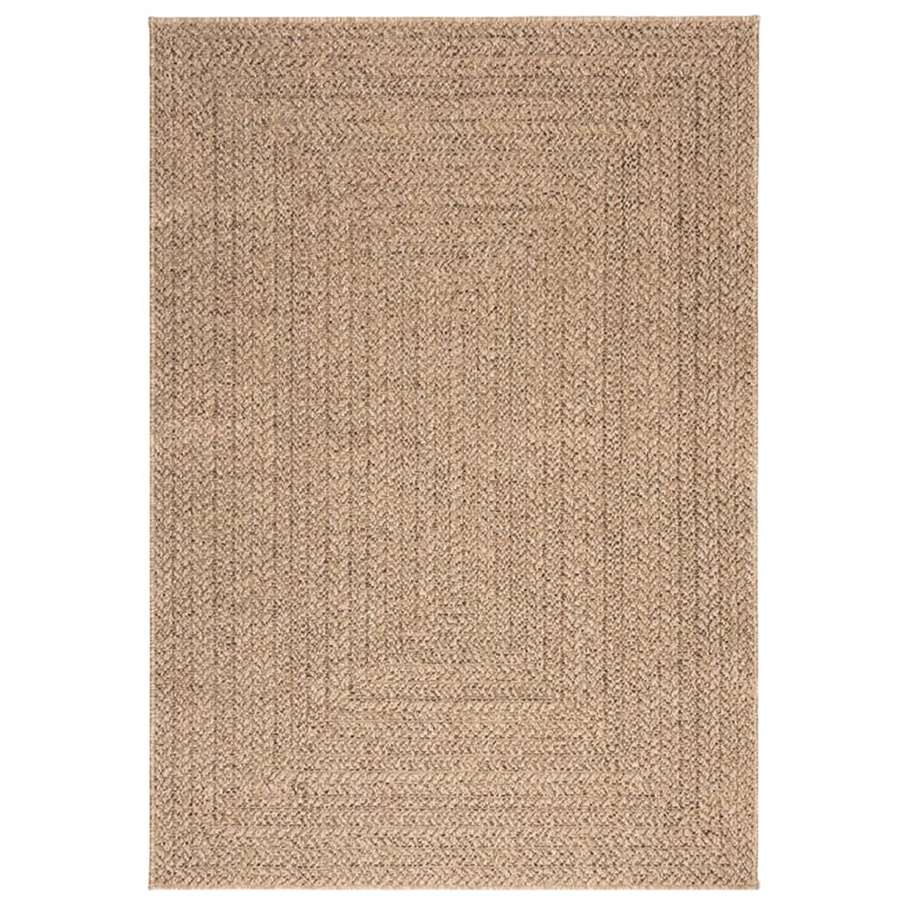 Vidaxl Teppich Zizur innerhalb und außerhalb von 140x200 cm Jute Look