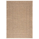 Vidaxl Teppich Zizur innerhalb und außerhalb von 140x200 cm Jute Look