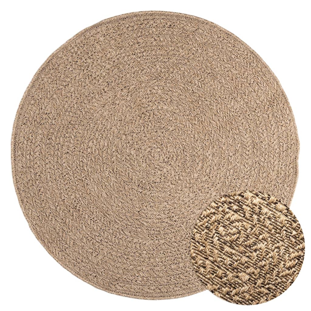 Vidaxl rug zizur bannen an ausserhalb 120 cm Jute kucken