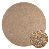 Vidaxl rug Zizur inside and outside 160 cm jute look