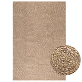 Vidaxl rug Zizur inside and outside 120x170 cm jute look