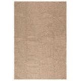 Vidaxl rug Zizur inside and outside 120x170 cm jute look