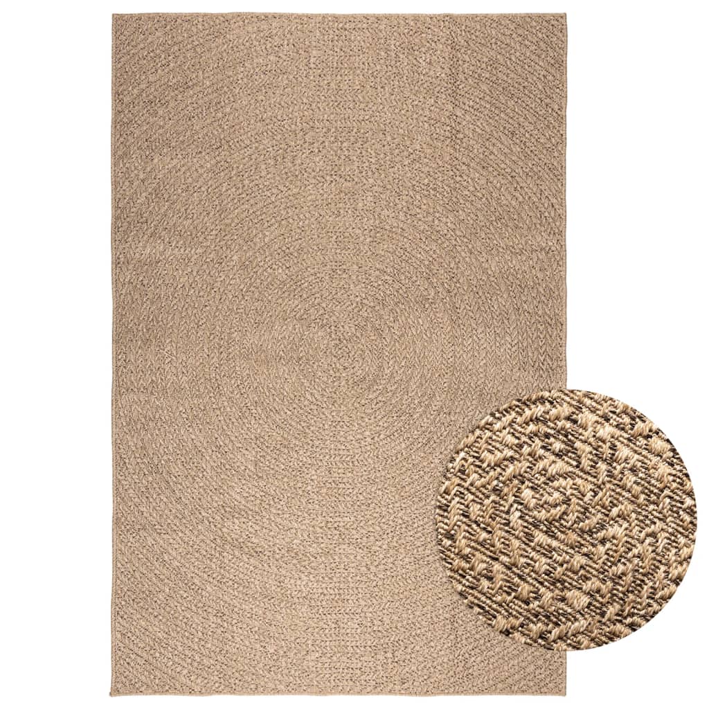 Vidaxl rug zizur bannen an ausserhalb 160x230 cm Jute kucken