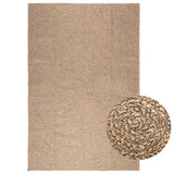 Vidaxl Rug Zizur inde og uden for 200x290 cm jute look