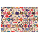 Vidaxl tapis lavable antidérapant 190x300 cm multicolore