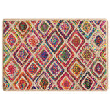 Vidaxl Rug Washable Anti-Slip 120x180 cm Multi-Colored