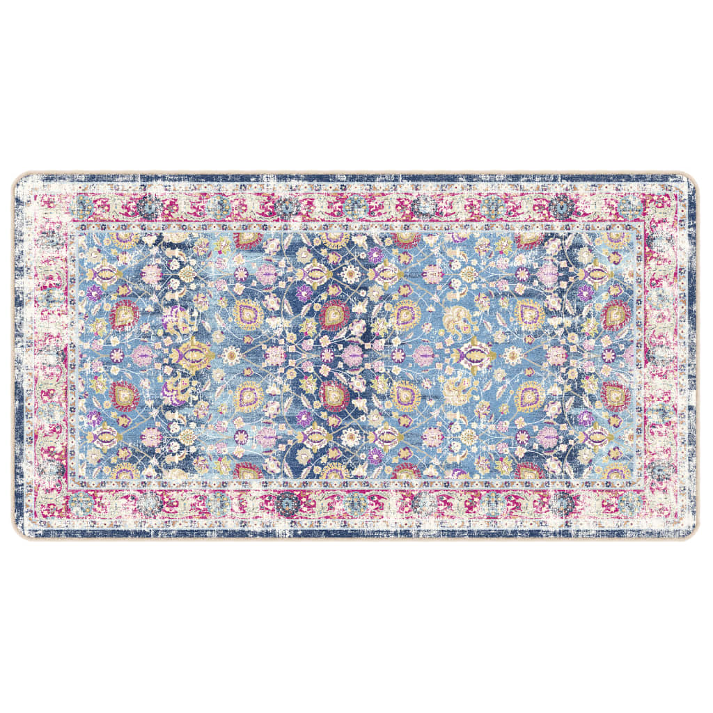 VIDAXL RUG PARBIALUBE ANTI-SLIP 80x150 cm večbarvna