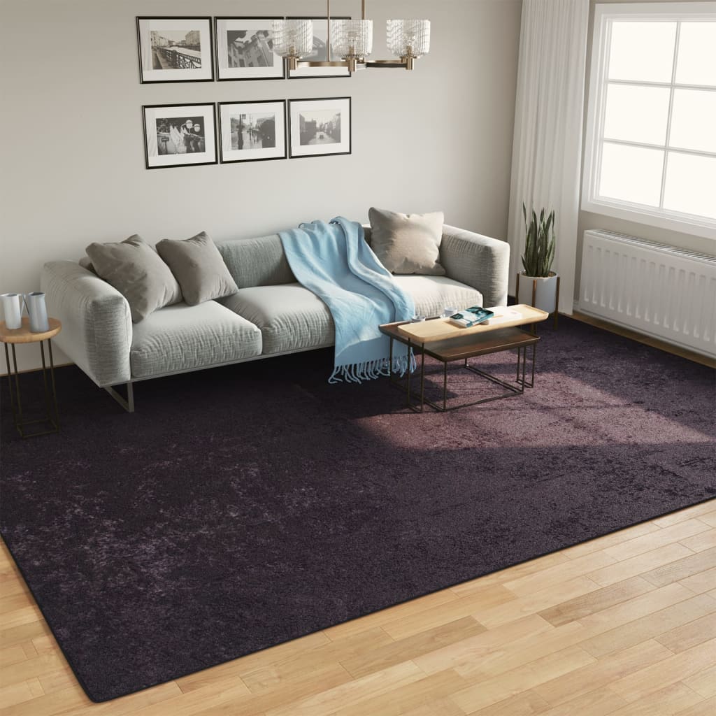 VIDAXL RUG PARBIALUBE ANTI-SLIP 400X300 cm antracit-obarvana