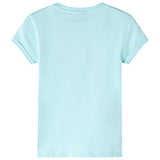 VidaXL Children's T-shirt 140 light sea blue