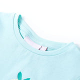 VidaXL Children's T-shirt 140 light sea blue