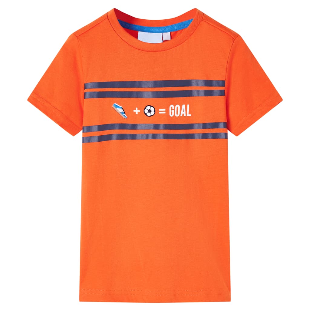 VidaXL Kannerhemd 92 donkel orange