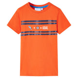 VidaXL Kannerhemd 92 donkel orange