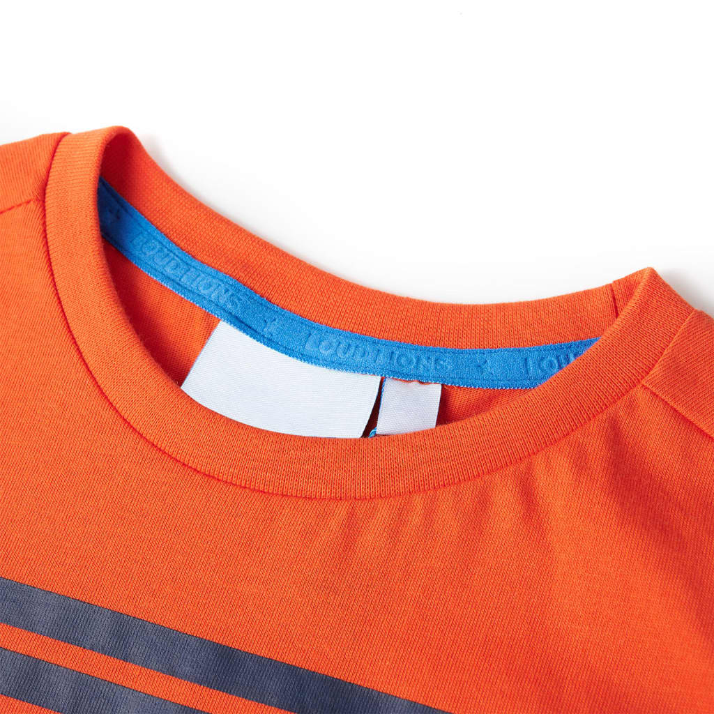 VidaXL Kannerhemd 92 donkel orange
