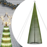 Vidaxl ledet juletre 1544 LED -er 500 cm varm hvit