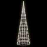 Vidaxl Light Cone auf Fahnenmast 3000 Kalt -White -LEDs 800 cm