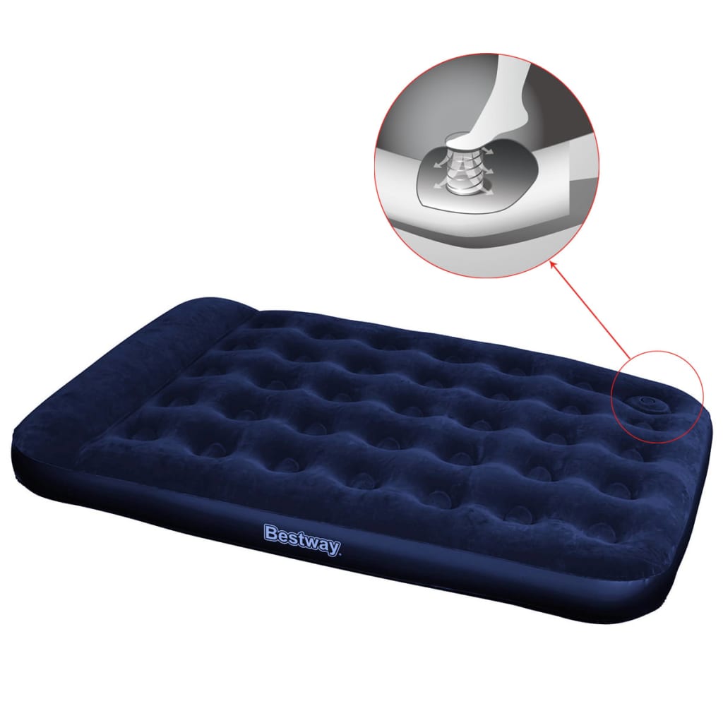 Bestway Air Led con pompa del piede in costruzione 191x137x28 cm