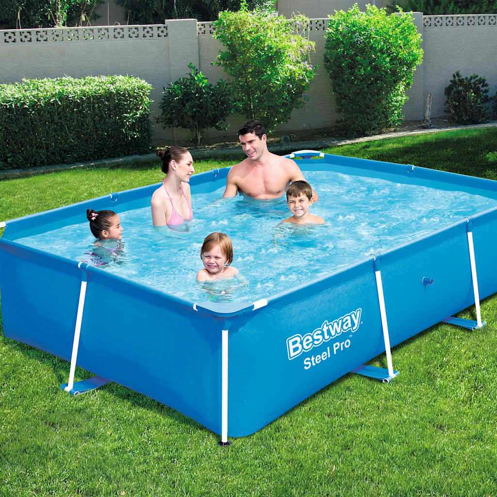 Bestway Steel Pro Swimming Pool med stålram 259x170x61 cm 56403