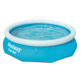 Bestway Fast Set Swimming Pool uppblåsbar cirka 305x76 cm 57266