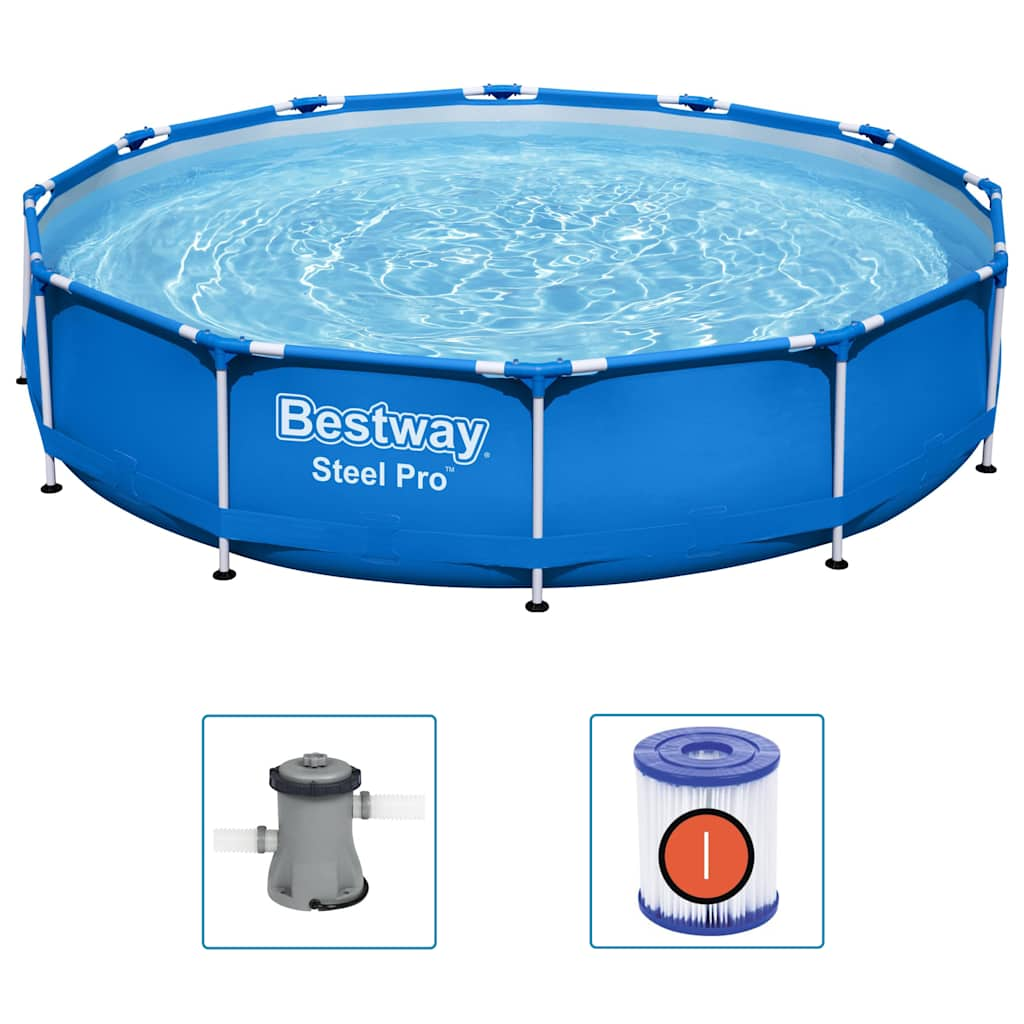 Bestway Steel Pro Swimming pool Frame 366x76 cm