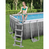 Échelle de la piscine ClearClear Bestway avec 4 étapes 122 cm