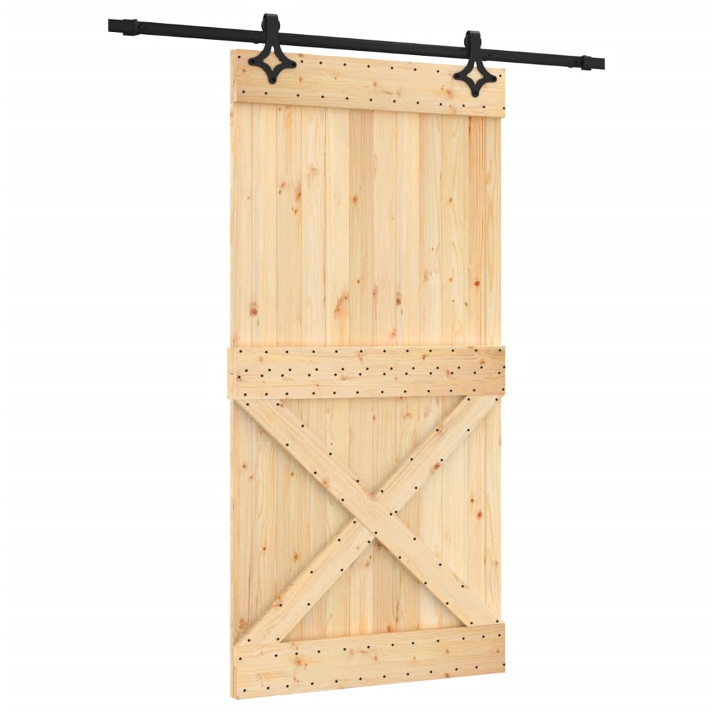 Vidaxl rutscht Dier mat Batter 100x210 cm festgehale Péiere