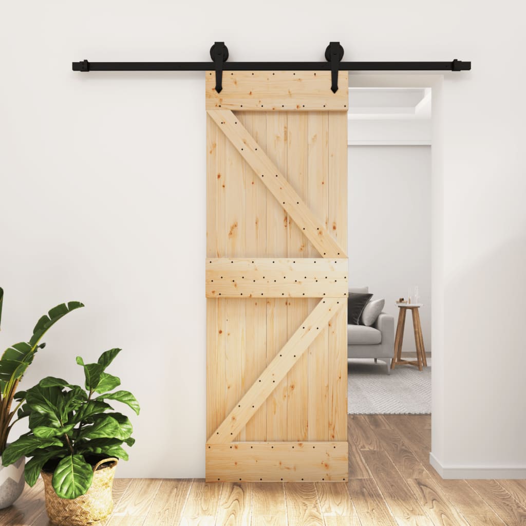 Vidaxl Porte coulissante avec pâte 70x210 cm