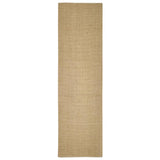 Vidaxl sisalmat fir pharching post 100x350 cm