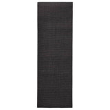 Vidaxl Sisalmat zum Kratzen nach 66x200 cm schwarz