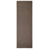 Vidaxl Sisalmat for skraping Post 66x200 cm Brown