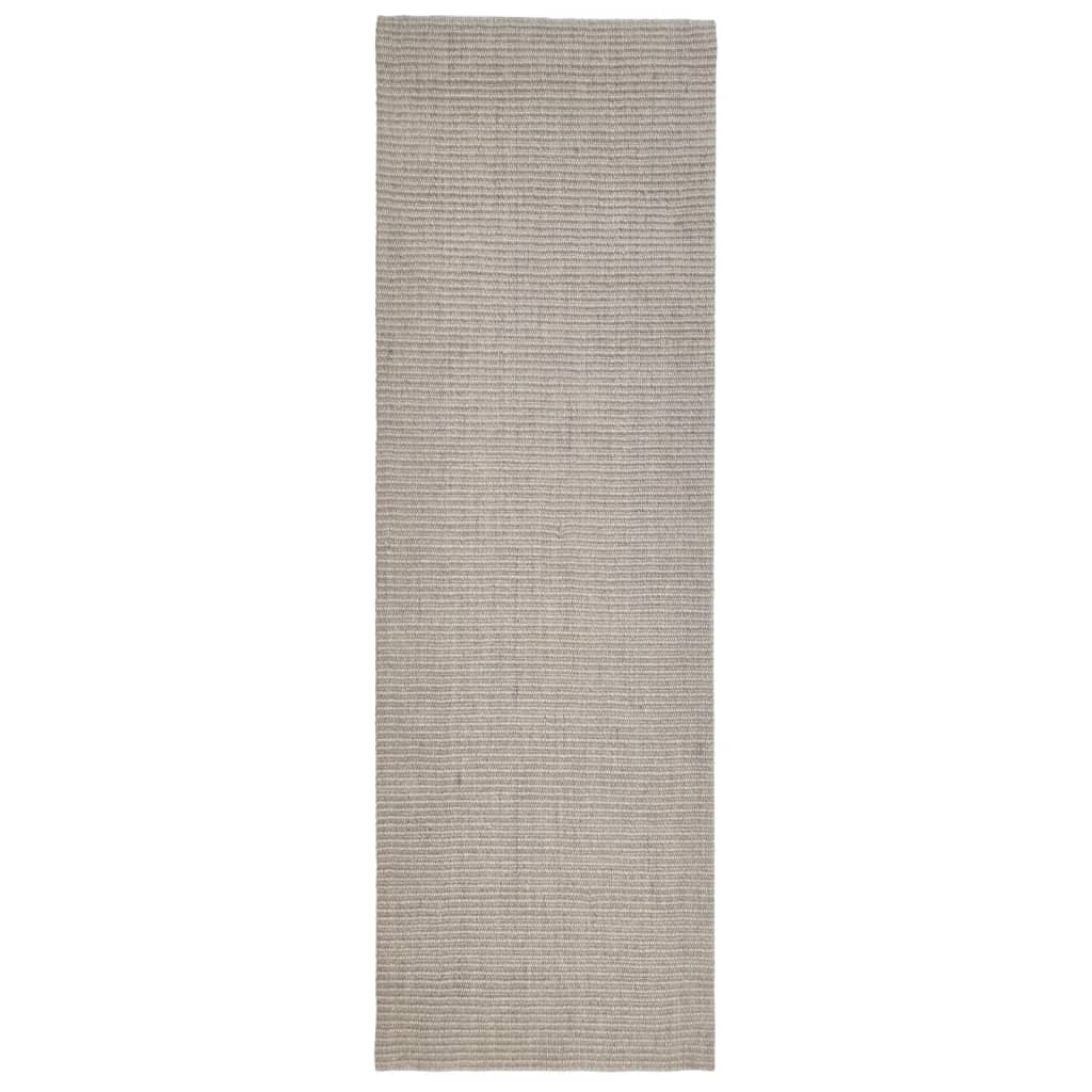 Vidaxl Sisalmat zum Kratzen von 80x250 cm Sand -Colored