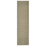 Vidaxl sisalmat fir kraazt Post 66x250 cm taupe