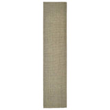 Vidaxl sisalmat do drapania po 66x300 cm taupe