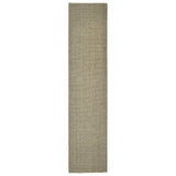 Vidaxl sisalmat do zarysowania po 80x350 cm taupe