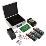 Vidaxl 300-Stéck Poker Set 4 g