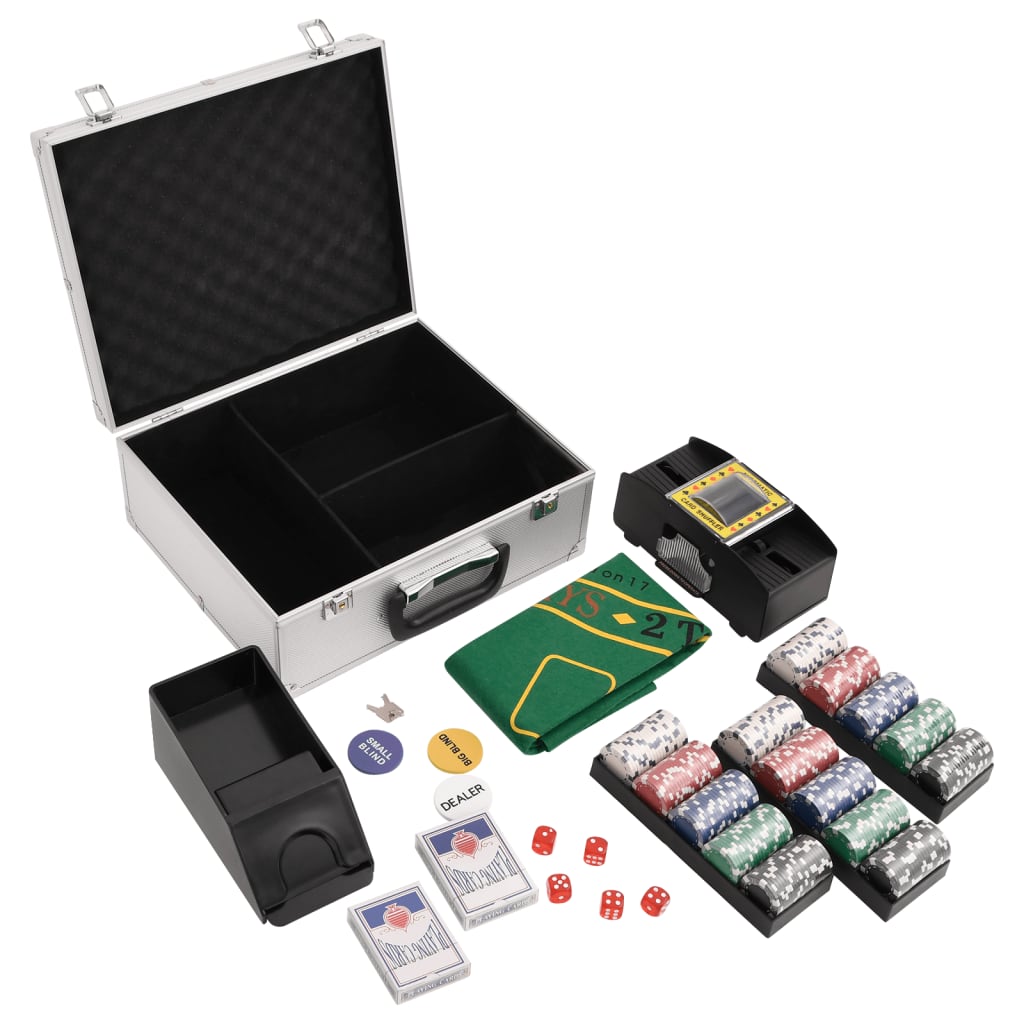 VidaXL 300-delige Pokerset 11,5 g