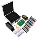 Vidaxl 600-delni poker set 11,5 g