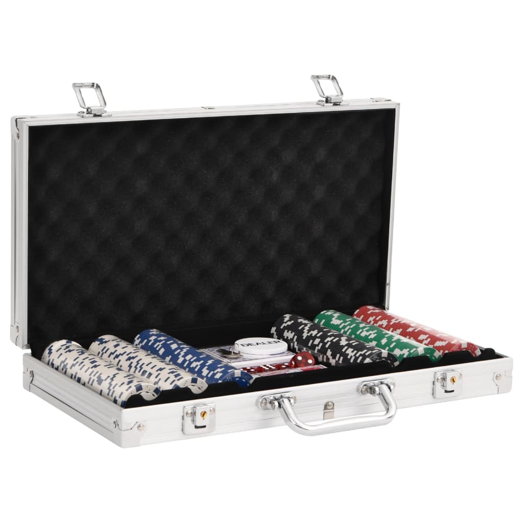 Vidaxl 300-Stéck Poker Set 11.5 g